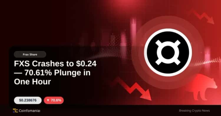 FXS Crashes to $0.24 — 70.61% Plunge in One Hour