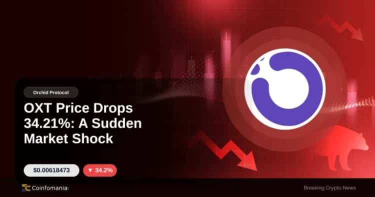 OXT Price Drops 34.21%: A Sudden Market Shock