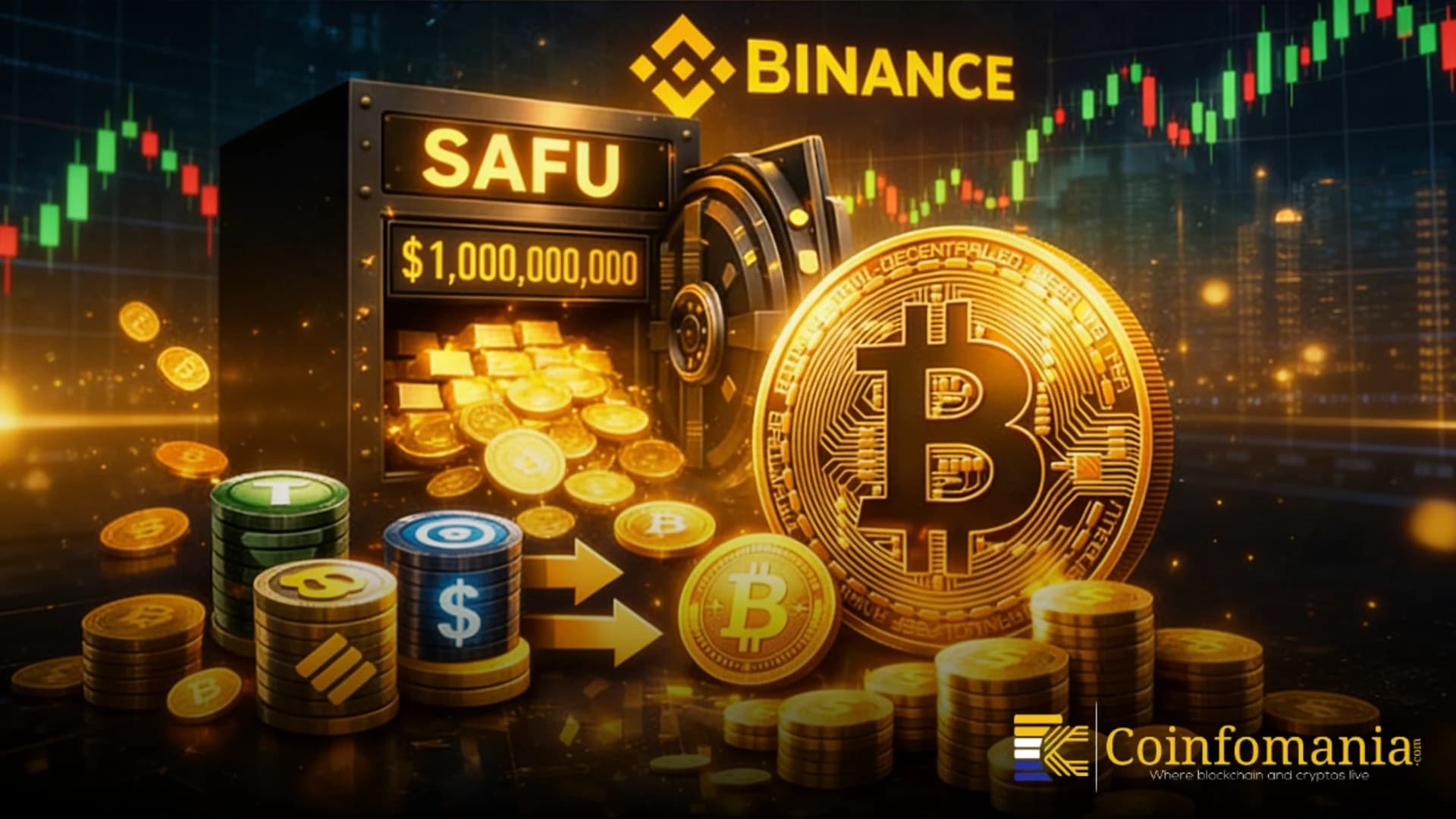 Binance SAFU Buys 4,225 BTC, Holdings Reach 10,455 BTC
