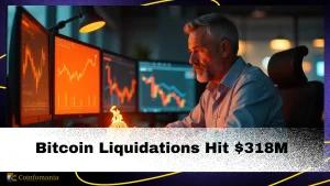 Bloody Market: Bitcoin Liquidation Losses Hit $318M as Crypto Market Crashes Below $2.7 Trillion in 24 Hours!