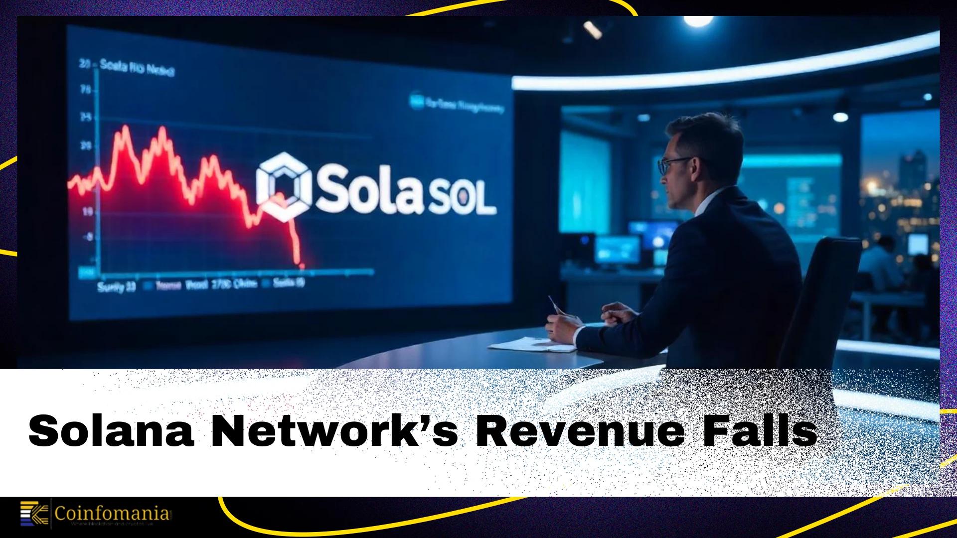 Solana Network’s Revenue Falls from $55M to $4M – What’s Behind This Unprecedented 93% Drop?