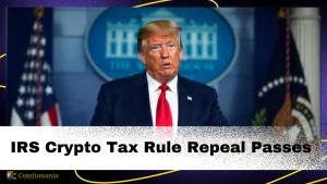 IRS Crypto Tax Rule Repeal Passes the House of Representatives! Will Trump Sign It &amp; Change Crypto Forever?