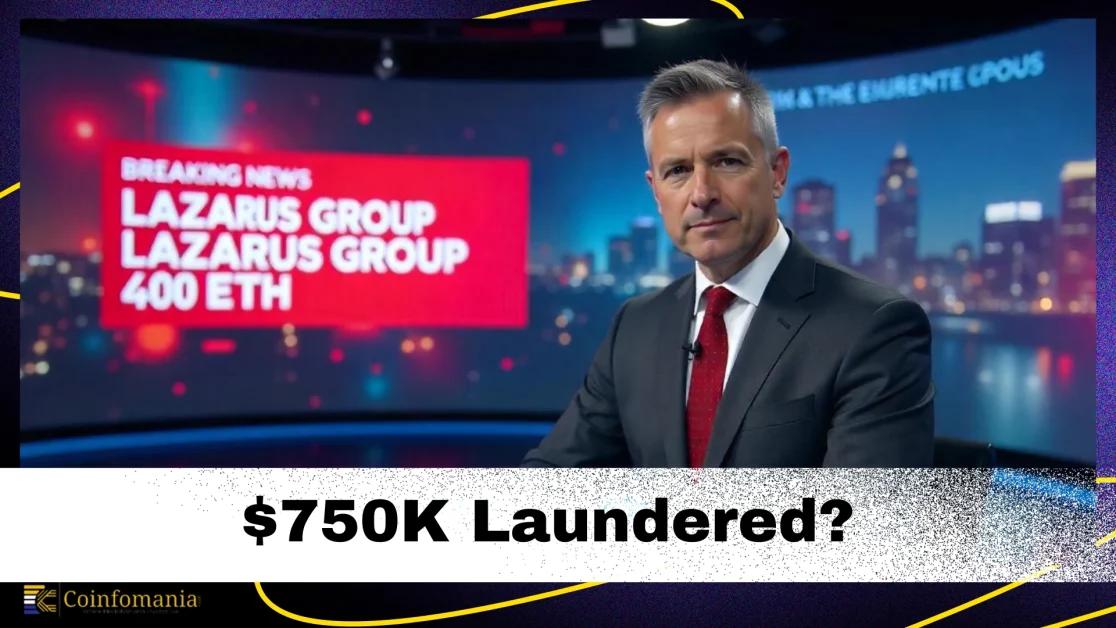 $750K Laundered? Lazarus Group’s 400 ETH Transaction Sparks Alarm