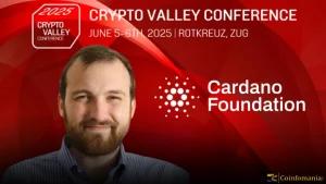 Cardano Foundation Sponsors Crypto Valley Conference 2025 to Drive the Discussion on Decentralized Infrastructure and Blockchain Innovation
