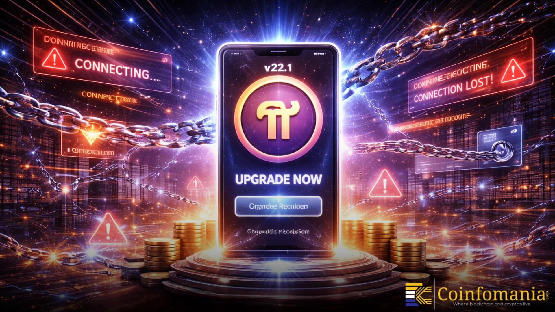Pi Network v22.1: Upgrade Now or Lose Connection