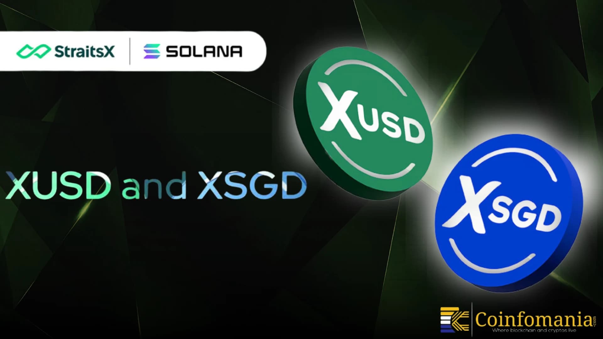 StraitsX запускает стабильные монеты SGD и USD на Solana
