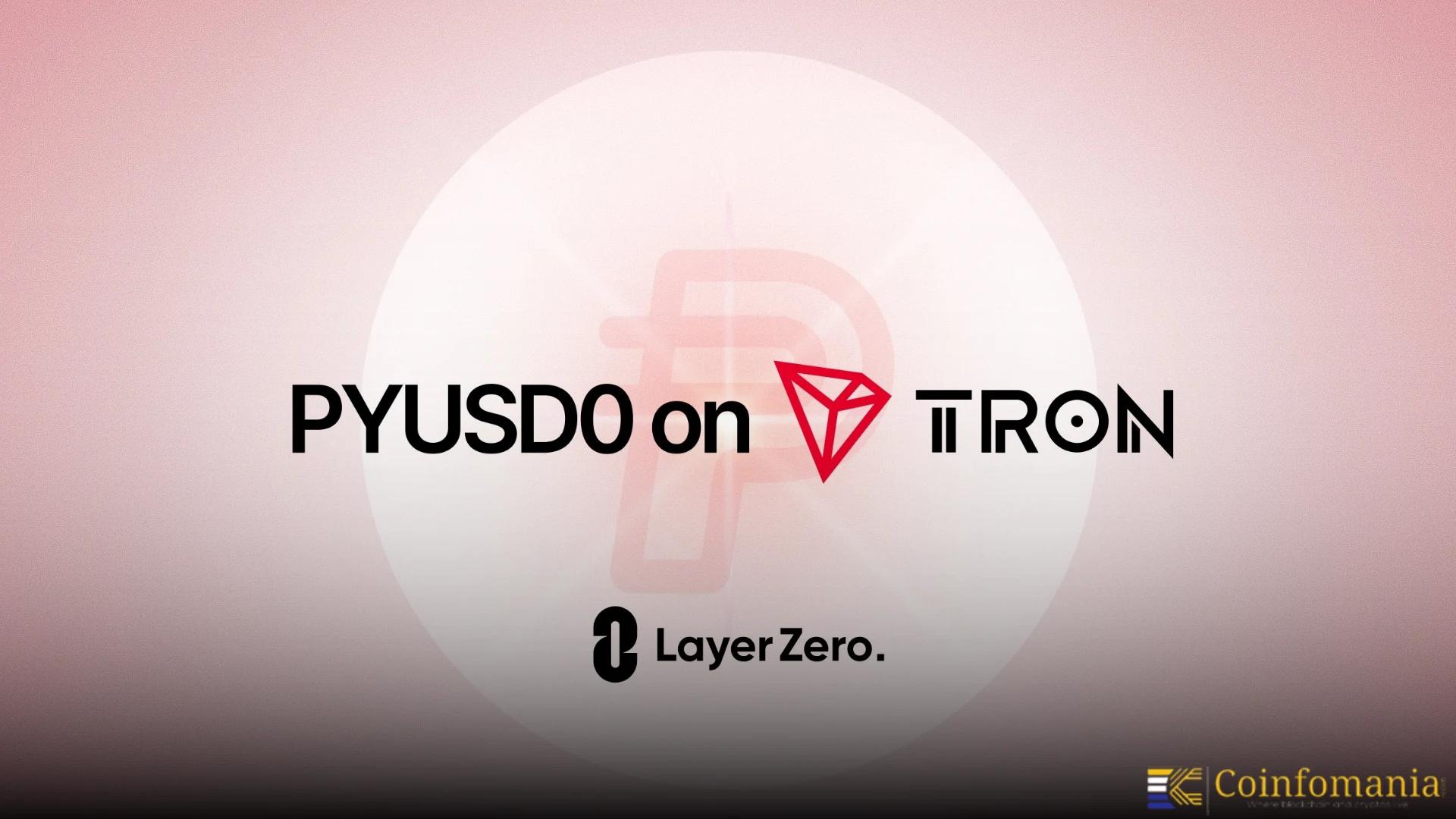 TRON Highlights Role in PayPal and LayerZero’s PYUSD Integration