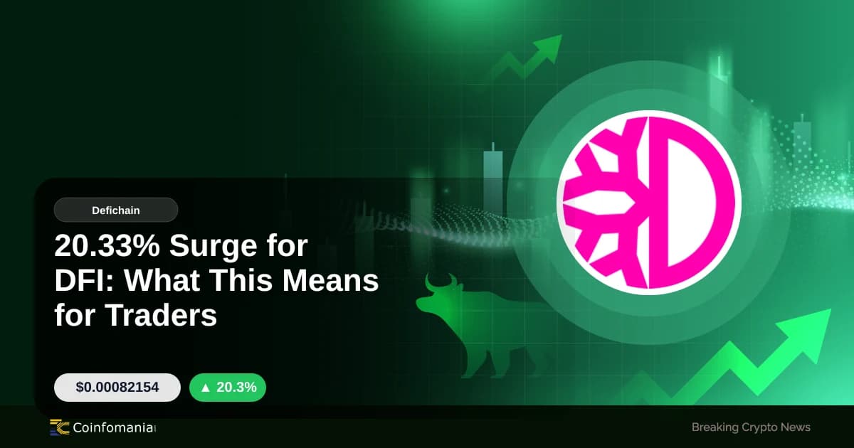 20.33% Surge for DFI: What This Means for Traders