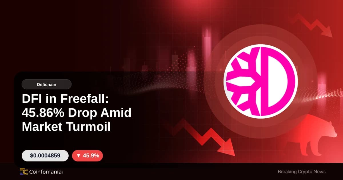 DFI in Freefall: 45.86% Drop Amid Market Turmoil