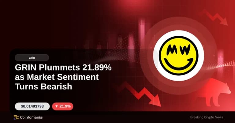 GRIN Plummets 21.89% as Market Sentiment Turns Bearish