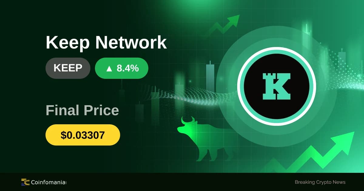 KEEP en Flamme : Une Hausse de 8,43 % Fait Parler les Traders