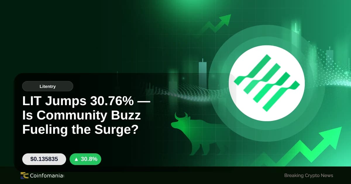 LIT Jumps 30.76% — Is Community Buzz Fueling the Surge?