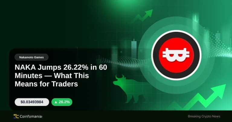 NAKA Jumps 26.22% in 60 Minutes — What This Means for Traders