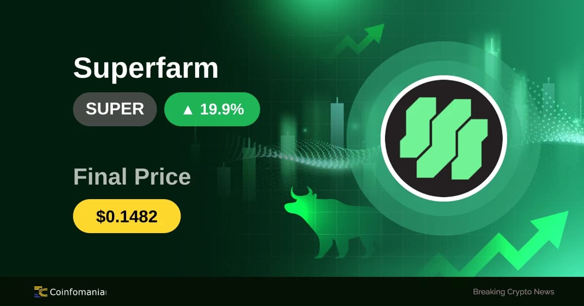 SUPER Rockets Past $0.148 — 19.9% Surge Ignites Interest