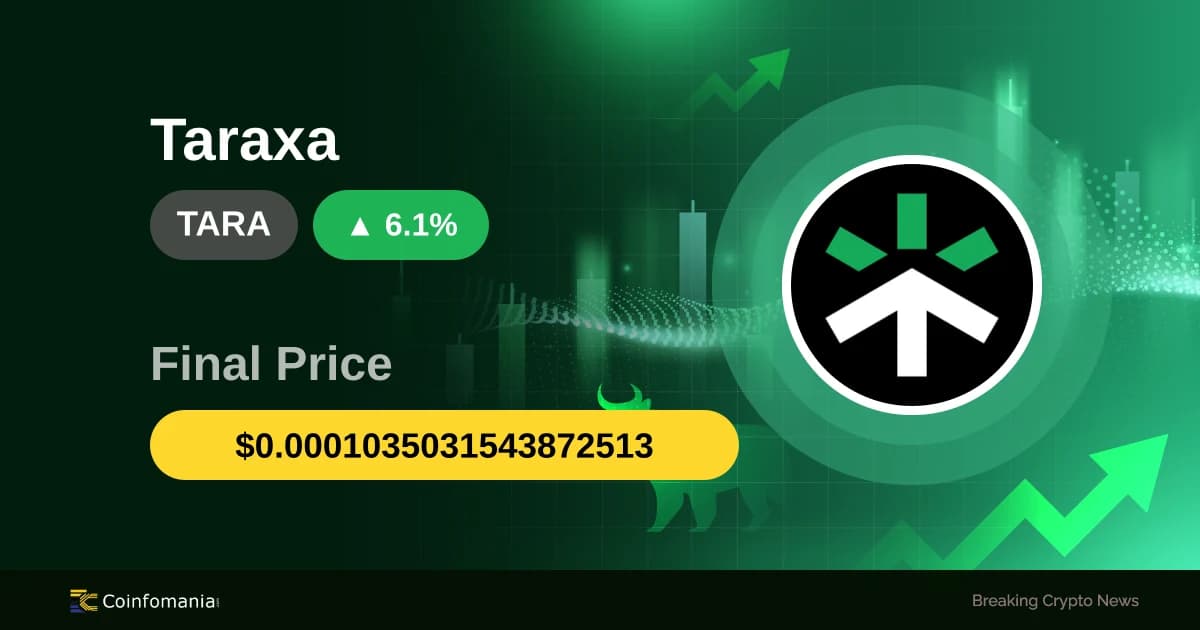 TARA Rockets Past $0.00010 — 6.23% Surge Ignites Buzz