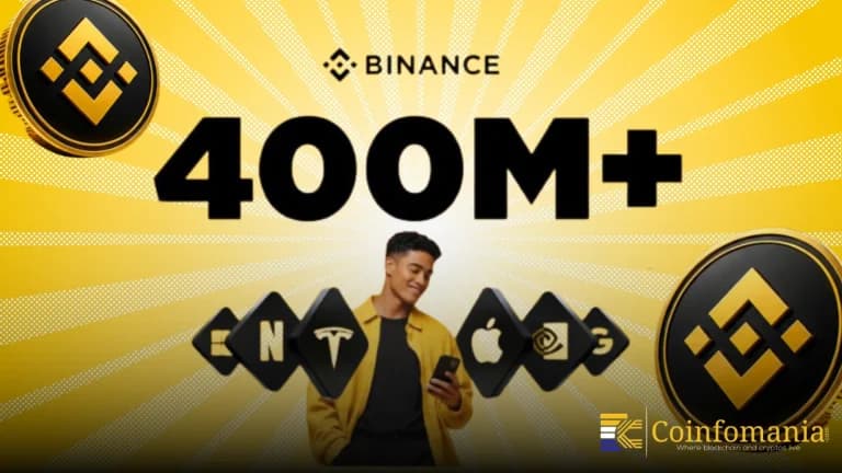 นักลงทุนใน Binance ลงทุน 400 ล้านดอลลาร์ในหุ้น
