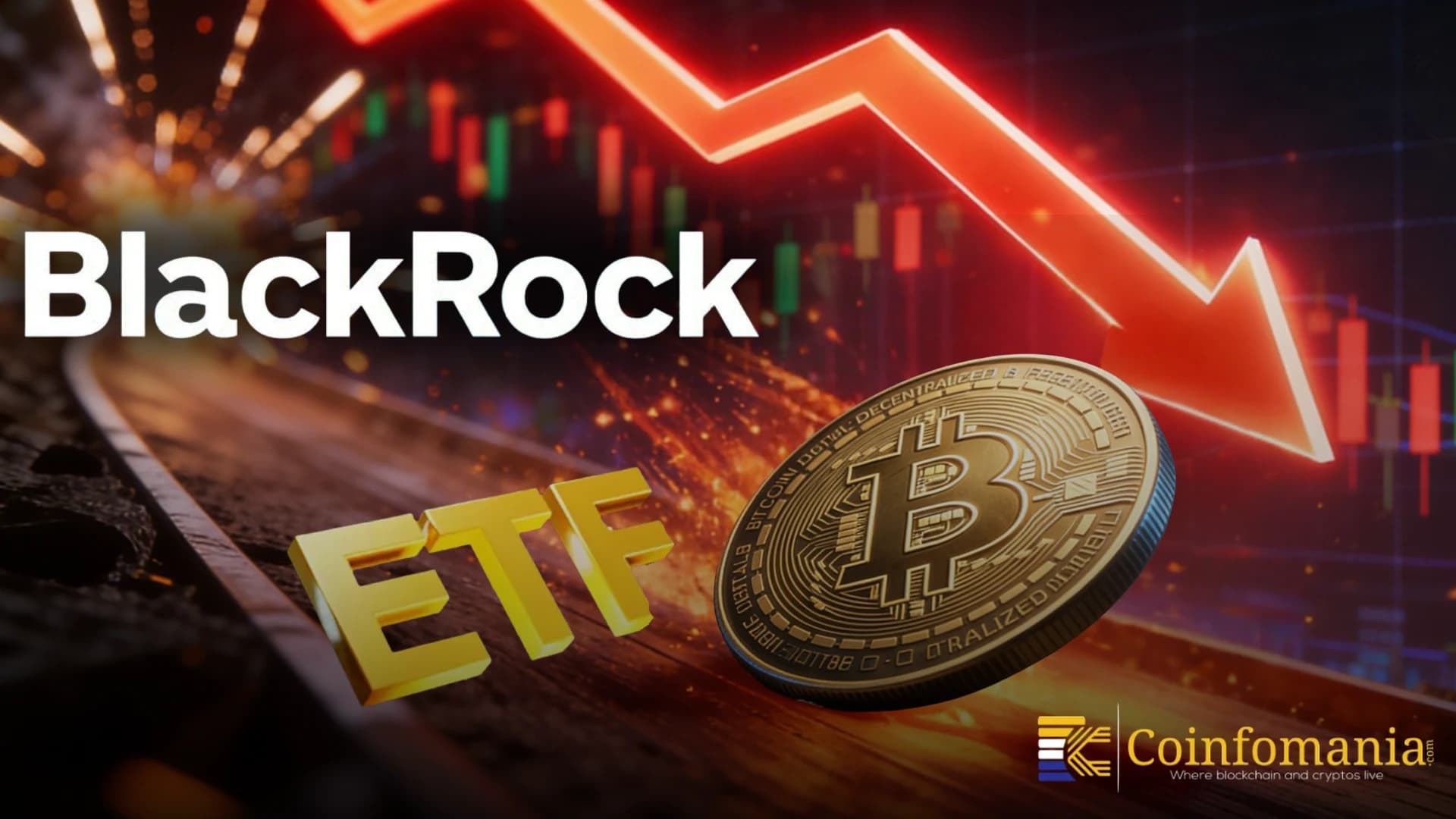 การไหลออกของ BlackRock Bitcoin ETF แตะ 192 ล้านดอลลาร์ ขณะที่การขายยังคงดำเนินต่อไป