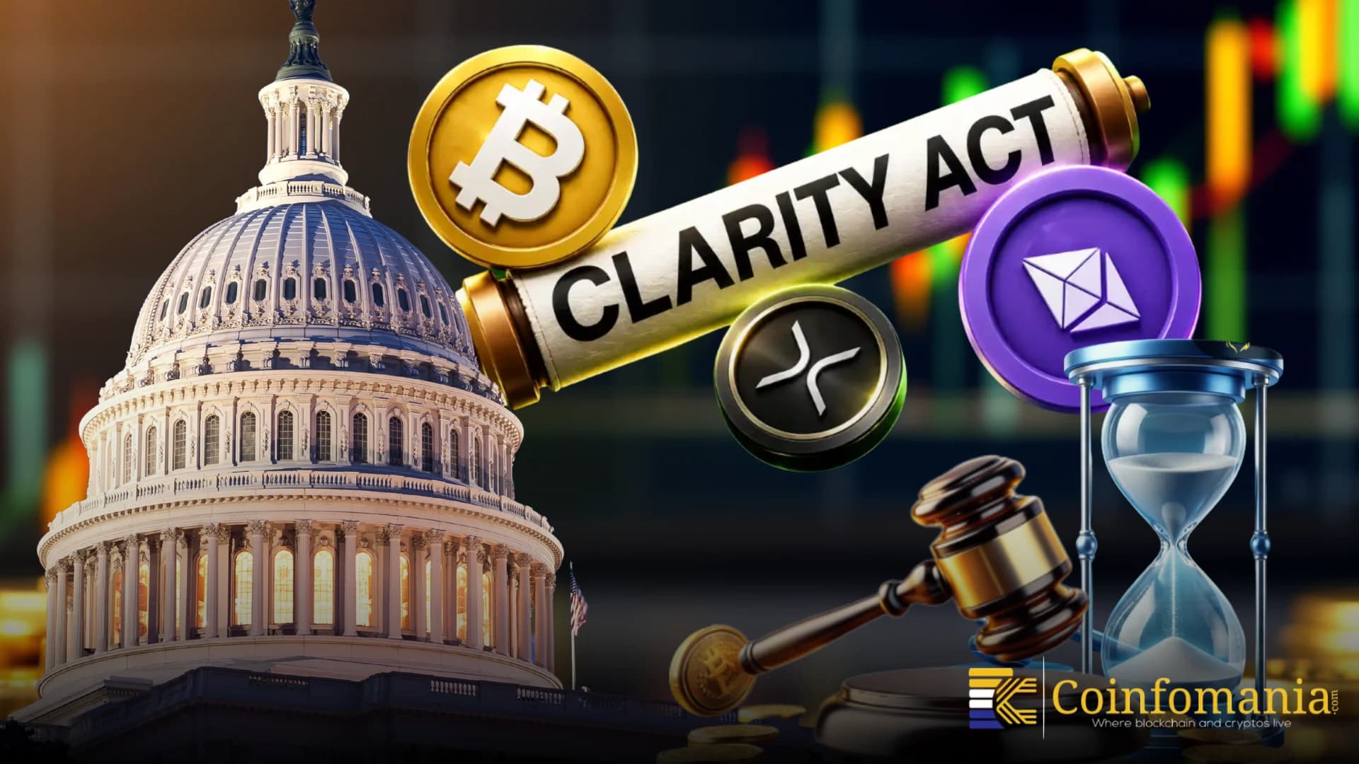 هل يمكن لقانون CLARITY أن يمر قبل أن تنفد الفرصة أمام العملات المشفرة؟