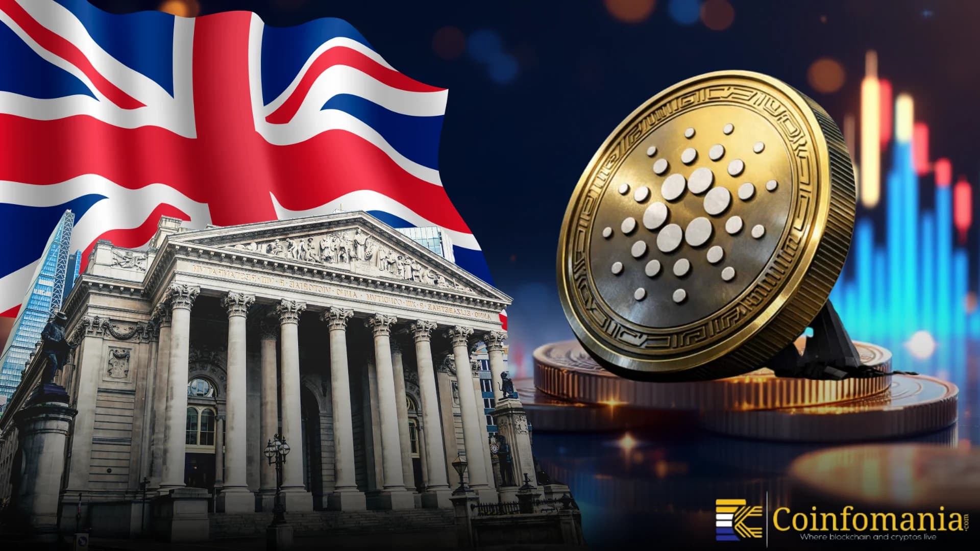 Cardano заключает сделку с банком Великобритании для токенизации депозитов в GBP