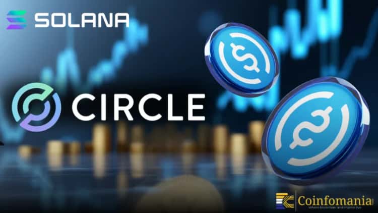 Circle увеличивает предложение с помощью эмиссии $750M USDC на Solana