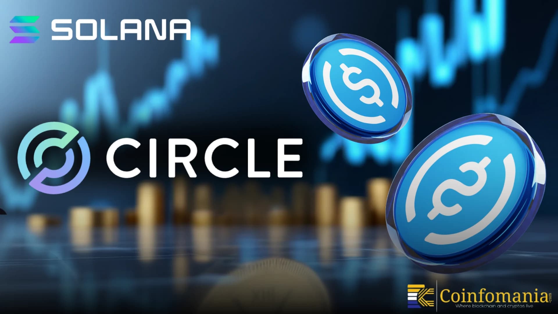 Circle увеличивает предложение с помощью эмиссии $750M USDC на Solana