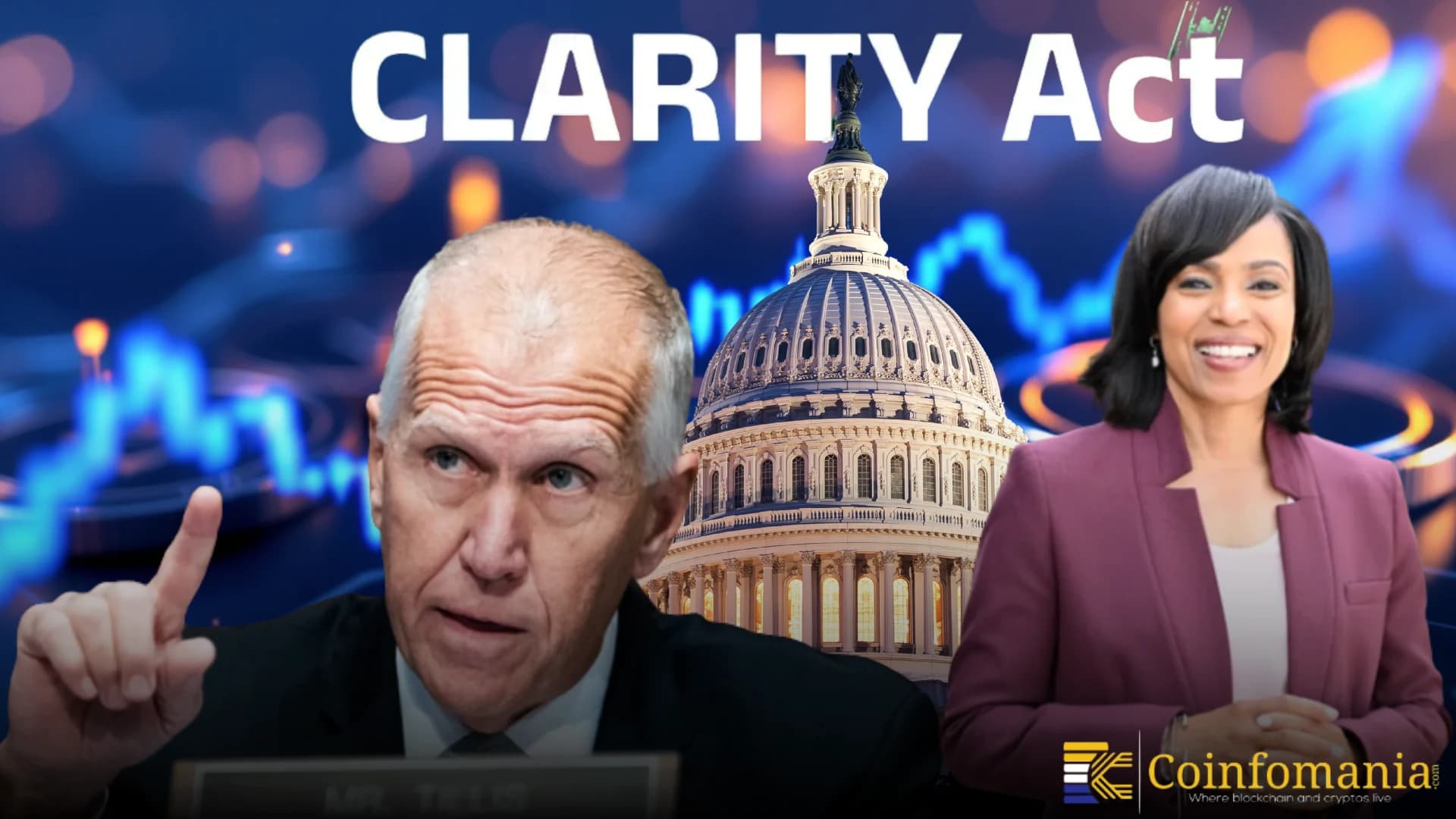 Crypto Clarity Act Talks Advance as Sen. Tillis Leads Push