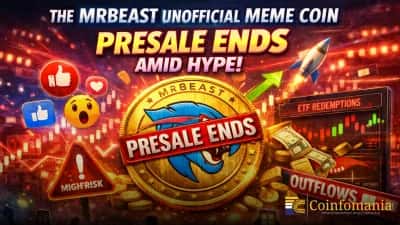 การขายล่วงหน้าของโทเคนมีม MrBeast ที่ไม่เป็นทางการสิ้นสุดลงท่ามกลางกระแสฮือฮา