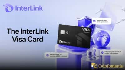 InterLink запускает карту Visa для $USDT и $ETH в 100 миллионах торговых точек