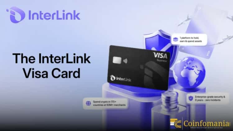 InterLink Launches Visa Card for $USDT, $ETH at 100M+ Merchants