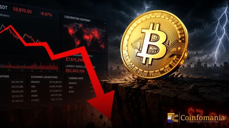 Is Bitcoin Sitting On The Edge Of A $7.6B Liquidation Disaster?