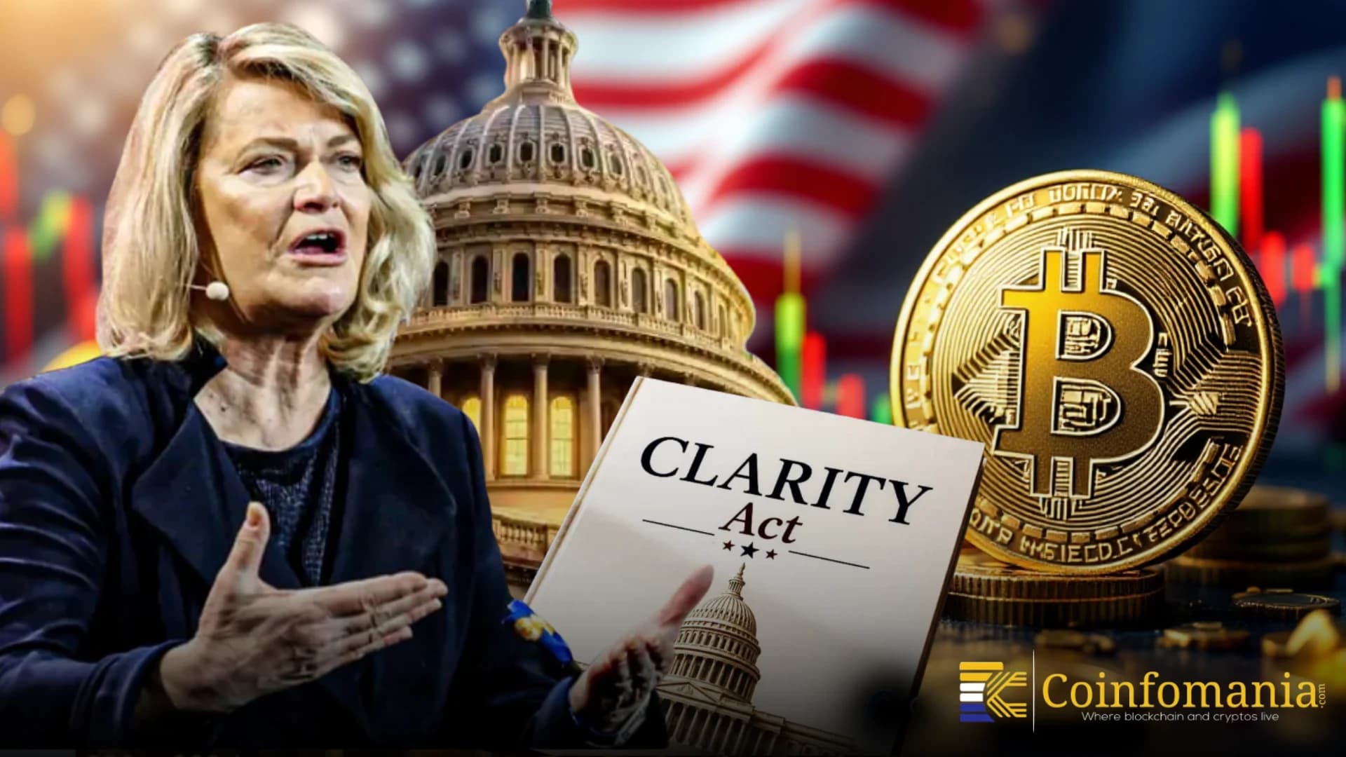 Луммис связывает биткойн с долгом США, пока законопроект CLARITY движется вперед