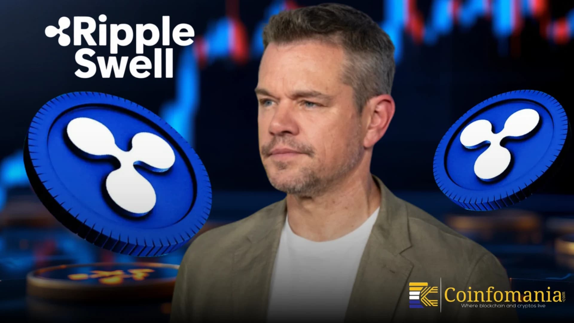 Matt Damon Joins Ripple Swell to Discuss RLUSD’s Global Impact