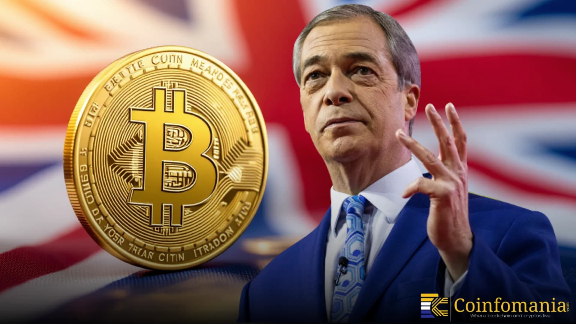 Nigel Farage Backs UK Bitcoin Treasury Firm With £215K
