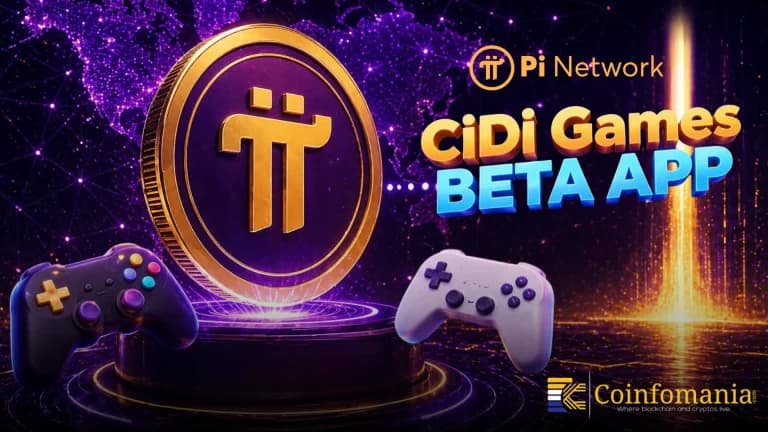 CiDi Games เบต้า ของ Pi Network เปิดให้บริการพร้อมเกมเล่นได้ 10 เกม