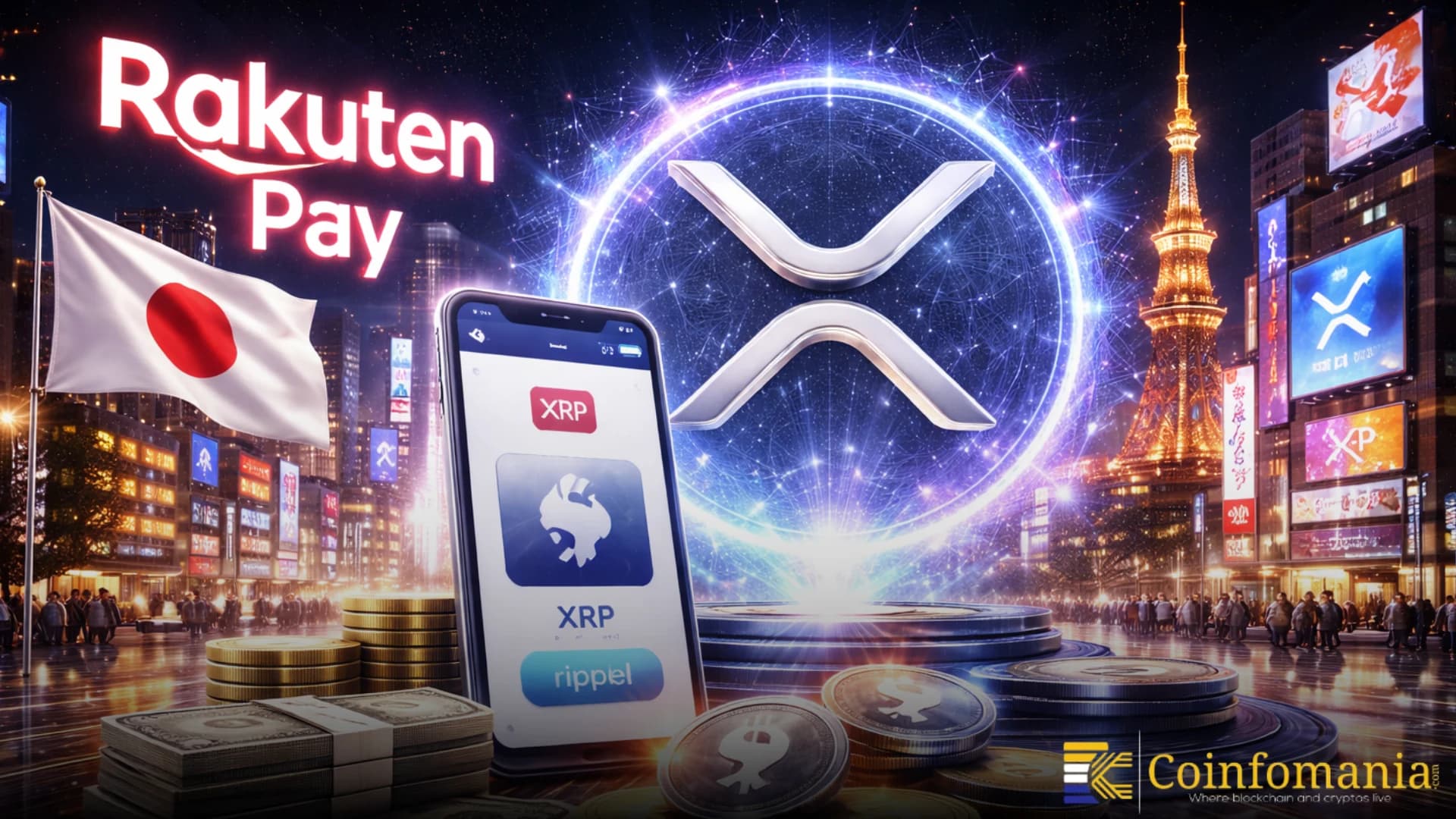 Rakuten Pay Integrates XRP for 44 Million Japanese Users