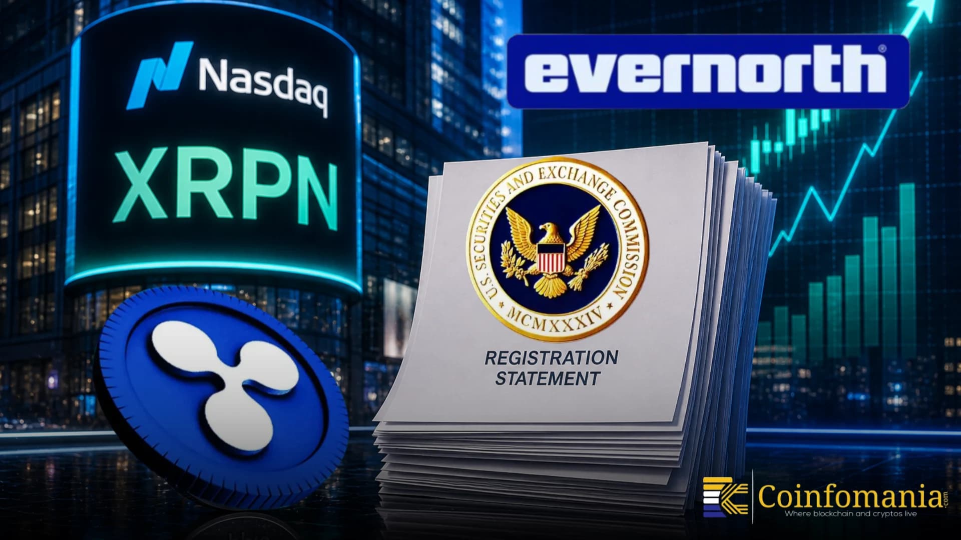 Ripple-Backed Evernorth Files SEC Docs for Nasdaq XRPN Listing