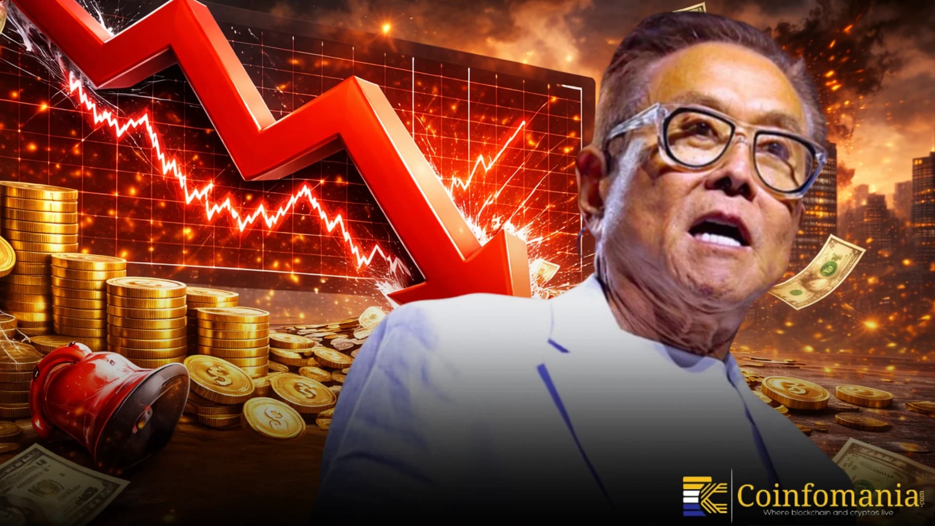 Robert Kiyosaki Says 2026 Could See Biggest Market Crash