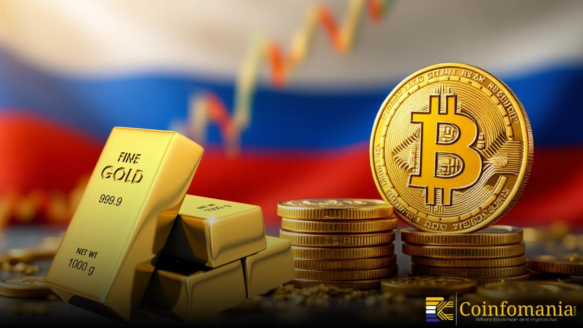 Russia Bets on Gold at 42% of Reserves as Bitcoin ‘Digital Gold’ Thesis Builds