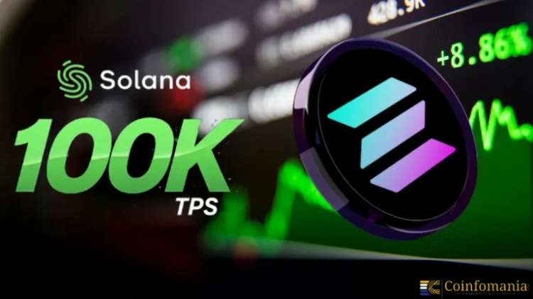 Solana Surpasses 100,000 TPS During Massive Liquidation Event
