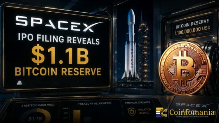 SpaceX IPO Filing Reveals $1.1B Bitcoin Reserve as Strategic Cash Hold