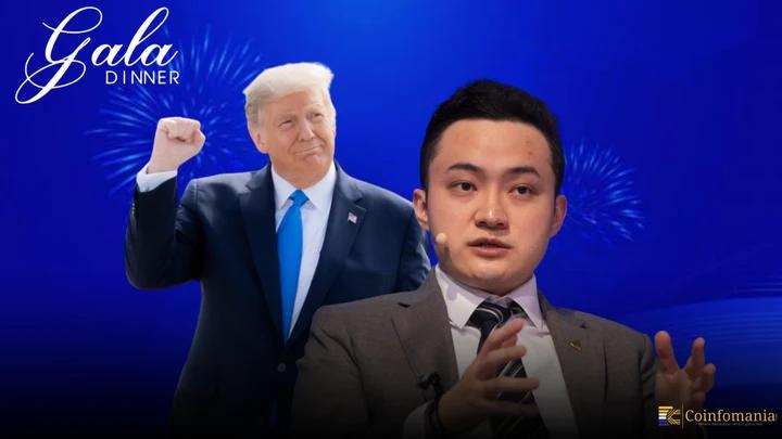 Tron Founder Reacts to Invitation for President Trump’s Crypto Gala Dinner