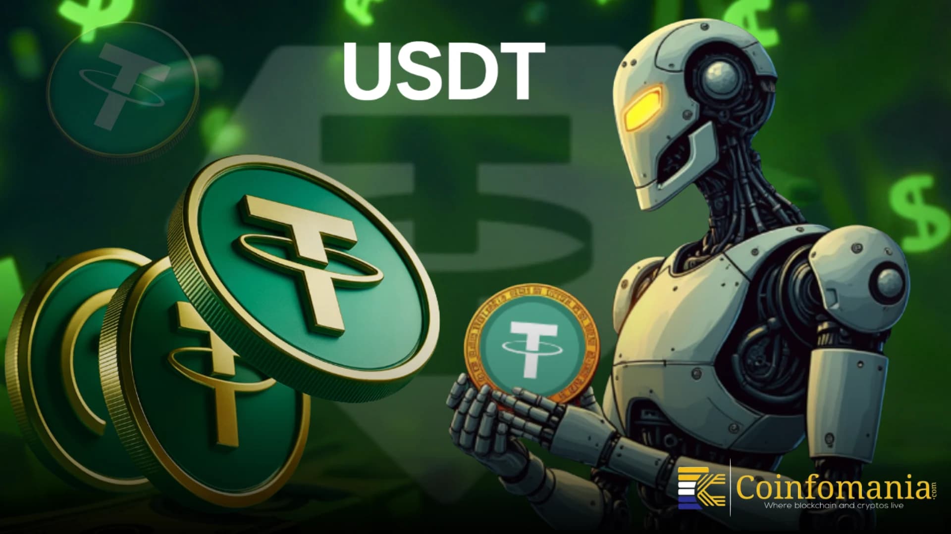 Tether เปลี่ยนหุ่นยนต์ให้เป็นผู้ใช้คริปโตด้วยกระเป๋าเงิน USDT ในตัว