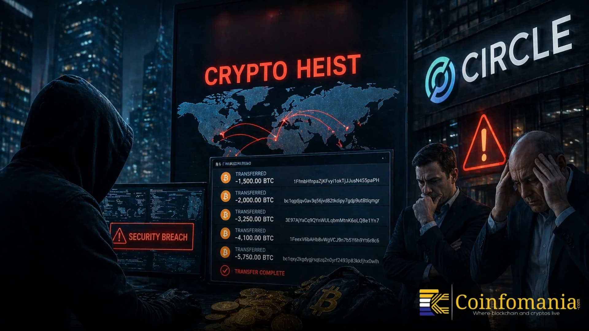 The $280M Crypto Heist No One Stopped: Now Circle Is in Trouble