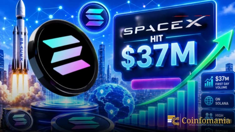 Tokenized SpaceX Shares Hit $37M Volume on Solana in First Day