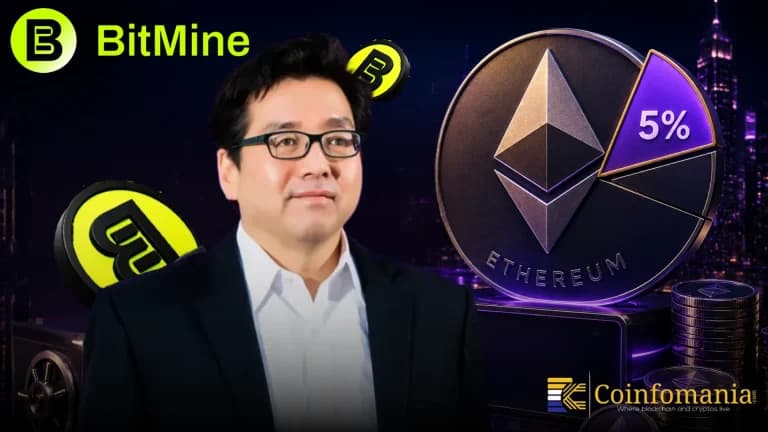 ทอม ลี’s BitMine ใกล้เคียงกับการเป็นเจ้าของ 5% ของ Ethereum ทั้งหมด