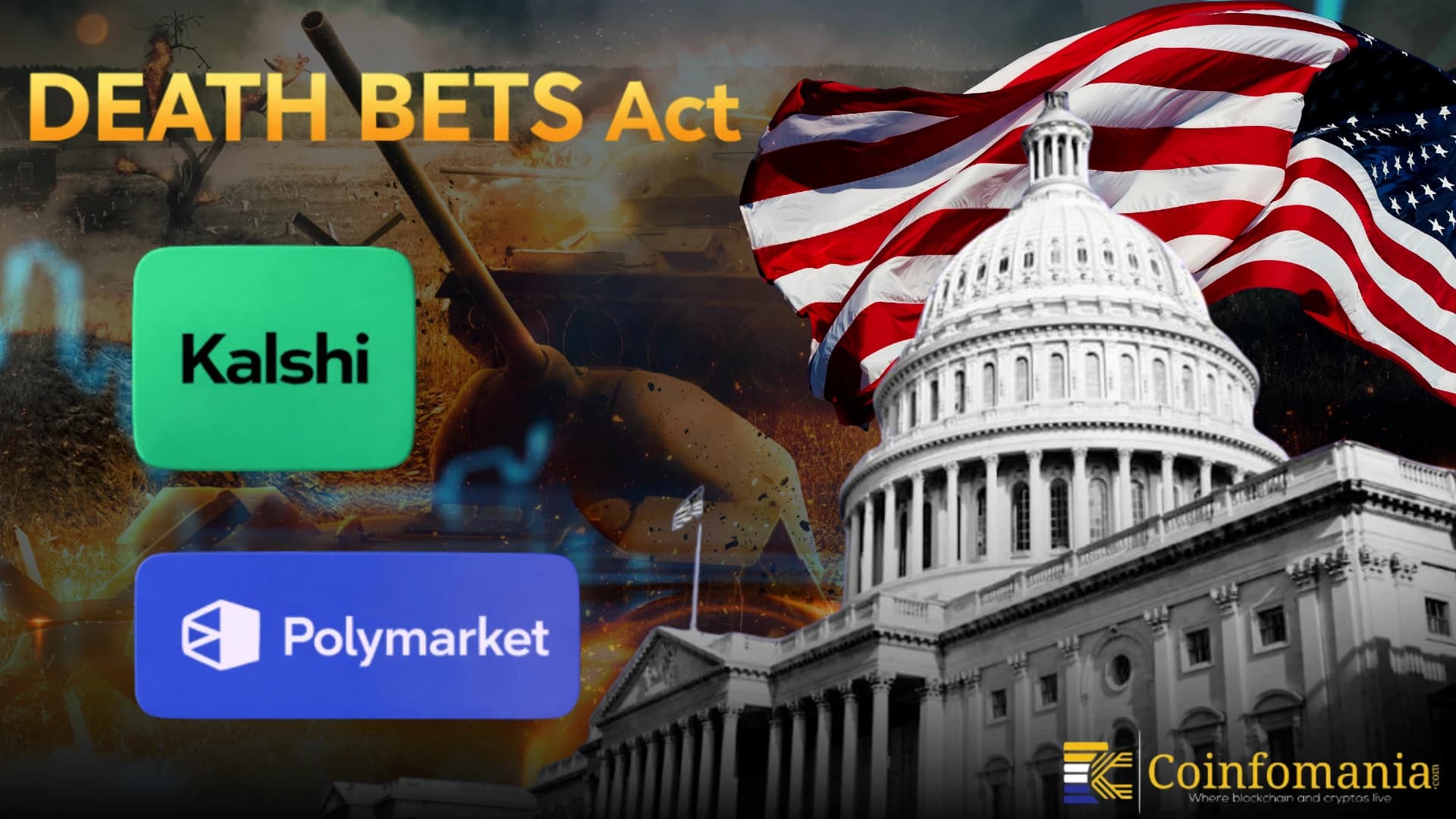 US Lawmakers Introduce Death Bets Act to Ban War Betting