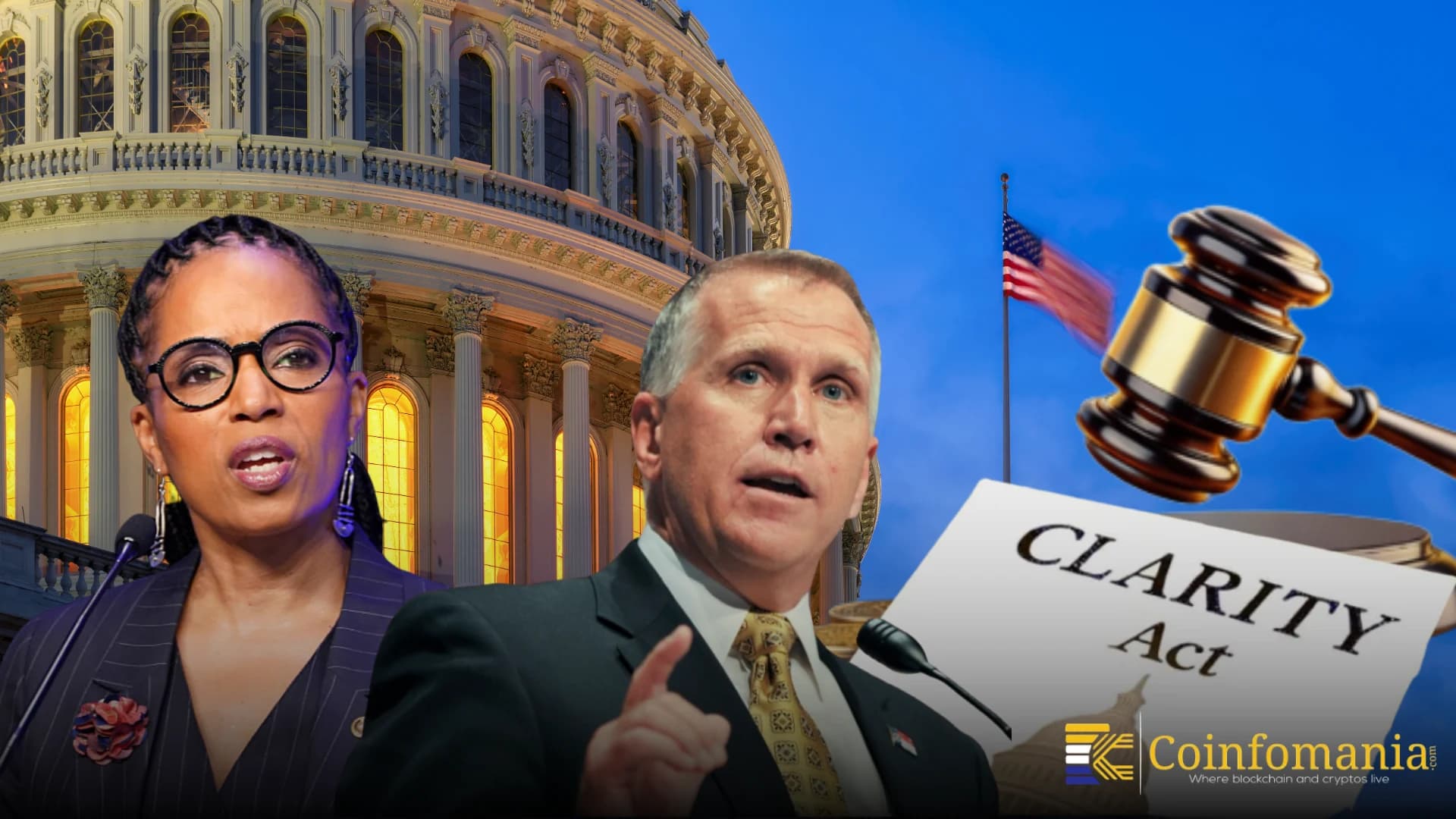 “We Agree to Disagree” — Tillis and Brooks Push CLARITY Act