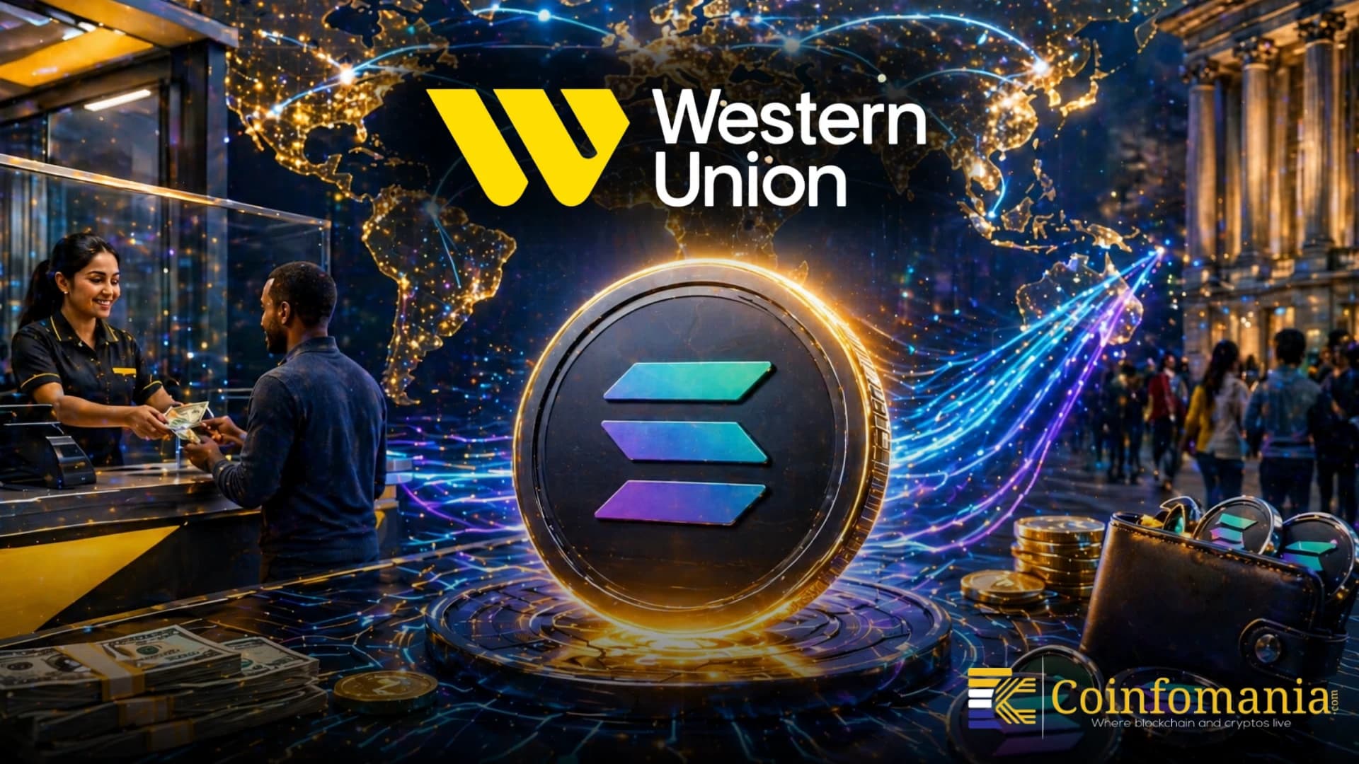 Western Union Launches Solana Stablecoin USDPT Next Month