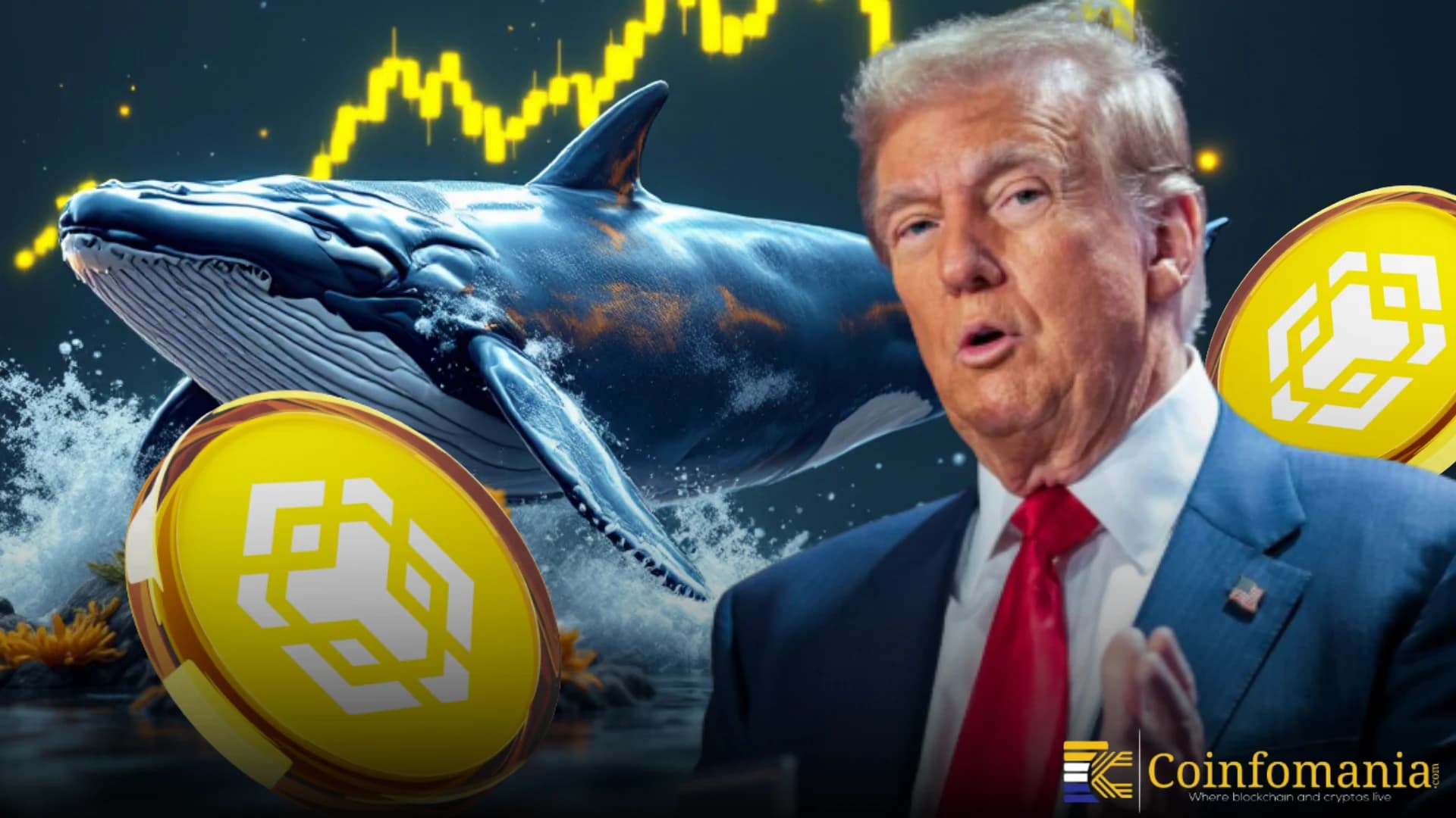 Whale Moves 3M TRUMP to Binance at $7.8M Unrealized Loss