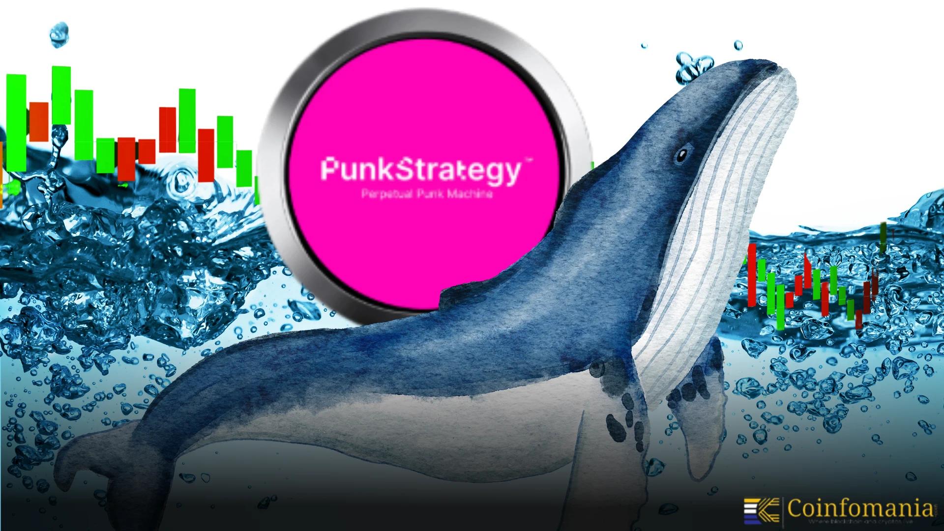 Whale Scores $2.1M as PunkStrategy NFT Token Hits $70M Valuation